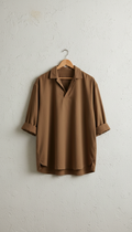 Urban Bark Relaxed Cotton Shirt