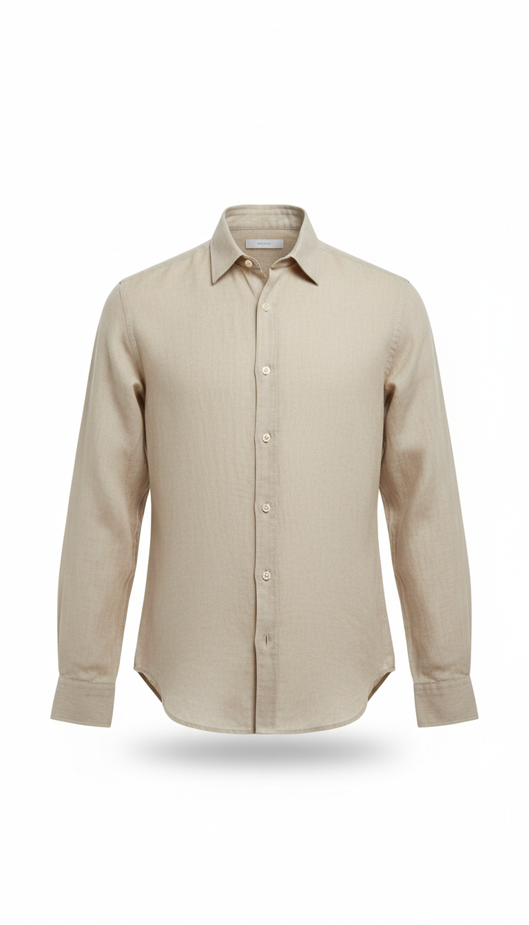 Oat Linen Classic Shirt
